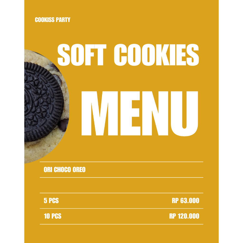 

SOFT COOKIES ORI CHOCO OREO