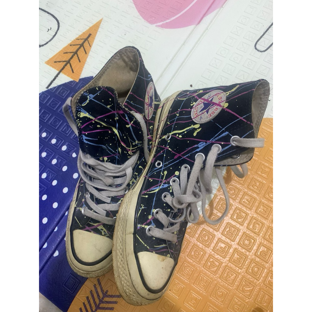 Preloved Converse Chuck 70 High Archive Paint Splatter