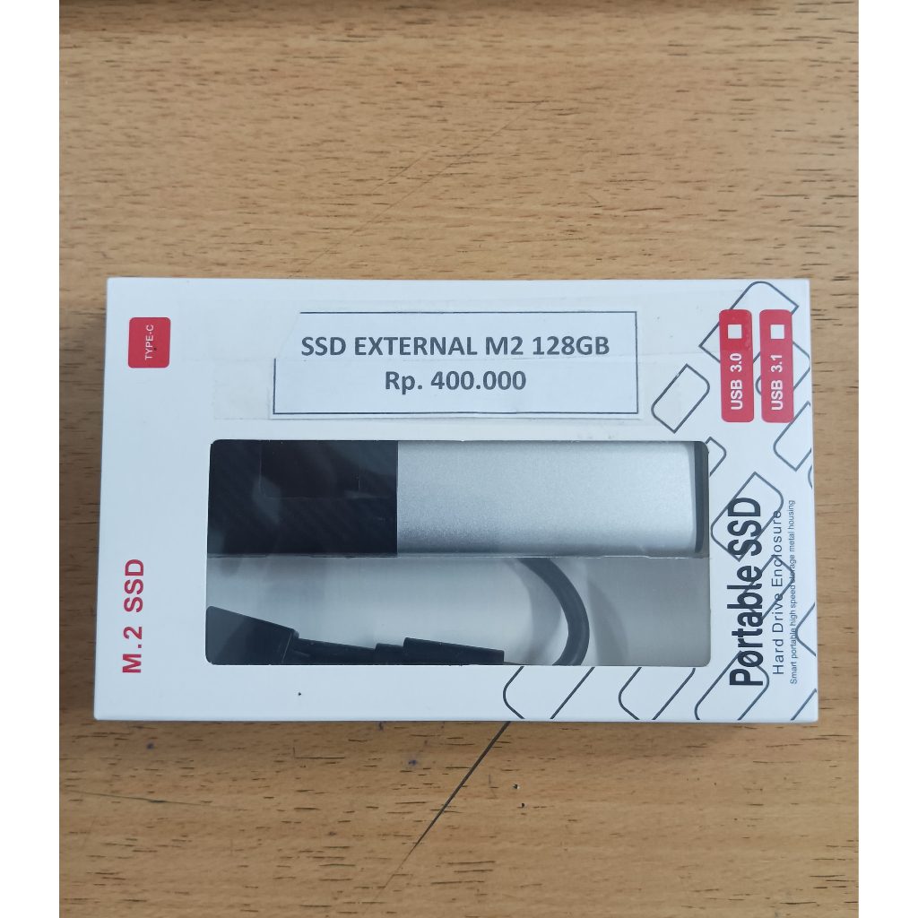 External USB SSD 128GB 256GB 512GB 1TB External SSD - 128GB