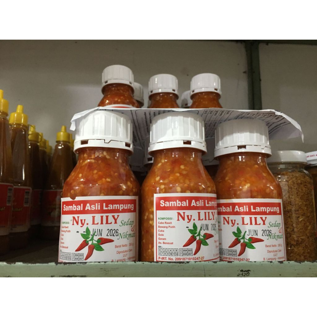 

Sambal Asli Ny Lily 300 Gr