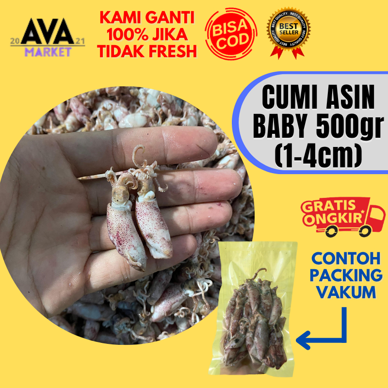 

Baby Cumi Asin Baby Fresh 500 Gram