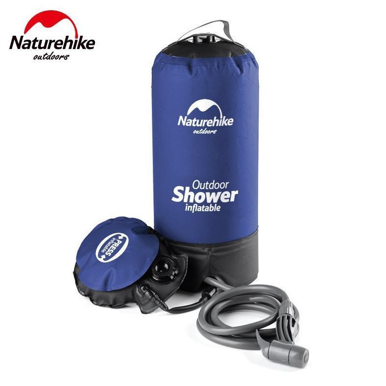 Shower mandi outdoor 11L shower portable untuk camping PW1027 Naturehike NH17L101-D