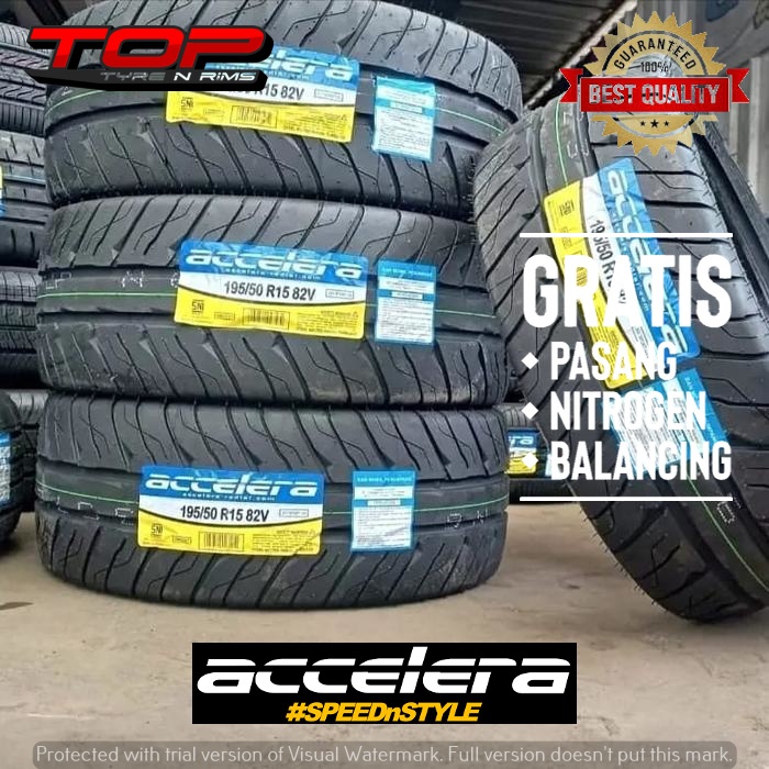 Termurah Ban Mobil Semislick  ACCELERA 351 SPORT 195/50 RING15 II Ban Mobil 195 50 r15