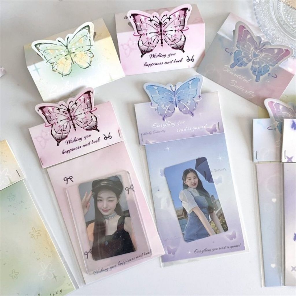 

[baca deskripsi] packing kertas kemasan aksesoris alas packing photocard