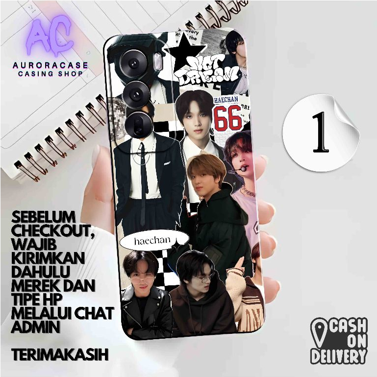 124. CASE HAPE CASING UNTUK FOR OPPO A3X A60 A3 PRO 5G A1k A3s A5 A5s A12 A11k A7 A15 A15s A35 A16 A