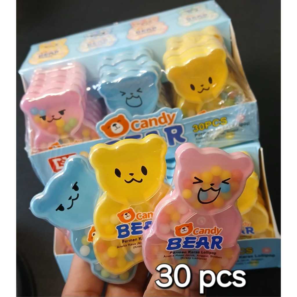 

permen CANDY BEAR isi 30 pcs