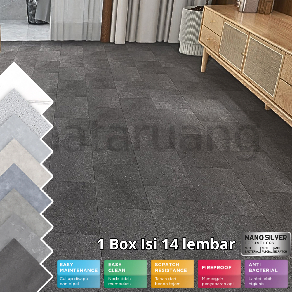Lantai Vinyl MARVEL | Lantai Motif Stone/Marmer | Lantai Parket | Lantai SPC