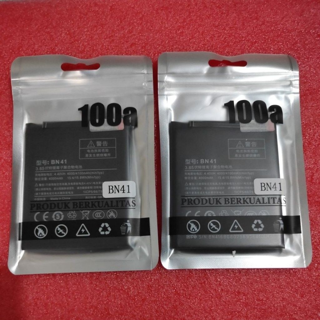 BATRE REDMI NOTE 4/BN-41 ORI 100A