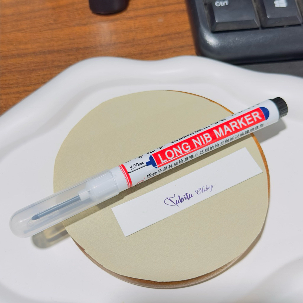 

Spidol long nib marker