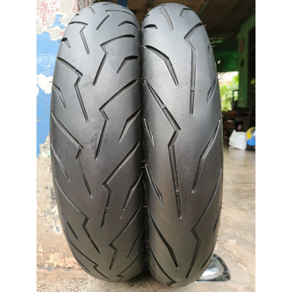 PIRELLI DIABLO ROSSO SCOOTER 120/70-14 + 90/90-14 PIRELLI DIABLO ROSSO SPORT