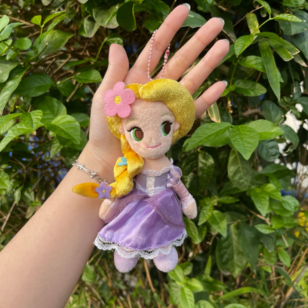 Gantungan Kunci Boneka Rapunzel Disney Tangled ORIGINAL
