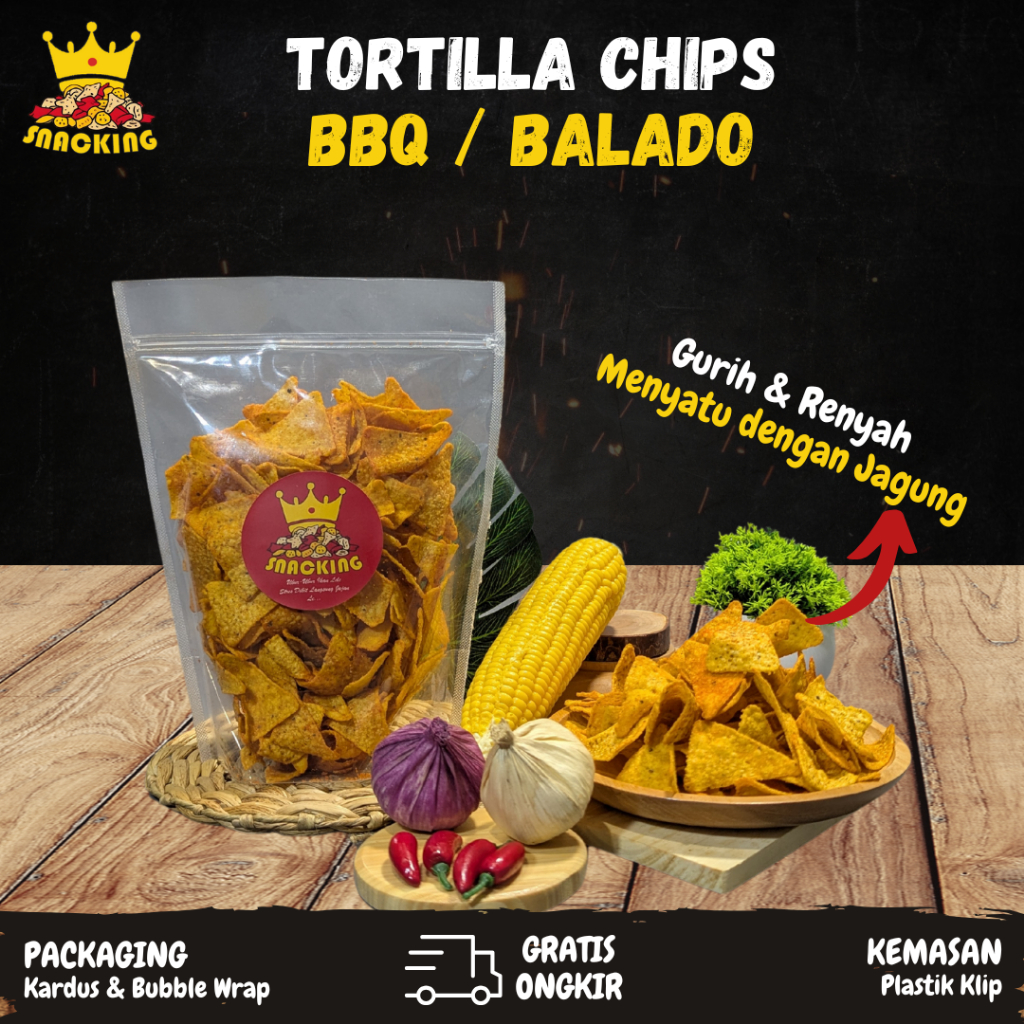 

Tortilla Chips Happy Tos Rasa Balado Original Makanan Ringan Cemilan Snack Kiloan 250gram 150gram