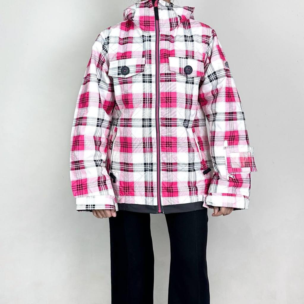 Jaket Gunung Wanita Kissmark size L (seperti baru) anti air 100% original 100625F