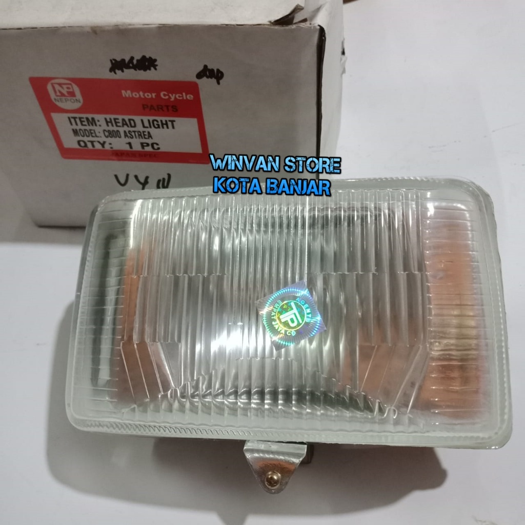 Reflektor C800A lampu depan lampu besar Honda Astrea 800