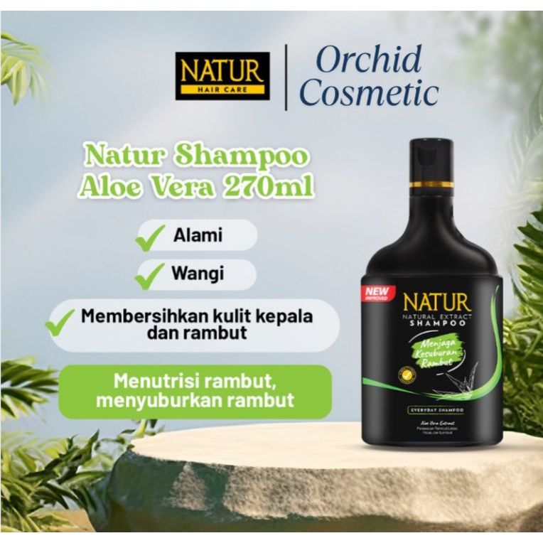 NATUR PERAWATAN RAMBUT RONTOK DAN PENYUBUR RAMBUT/ SHAMPO/ CONDITIONER/ HAIR TONIC/ HAIR SERUM/HAIR 