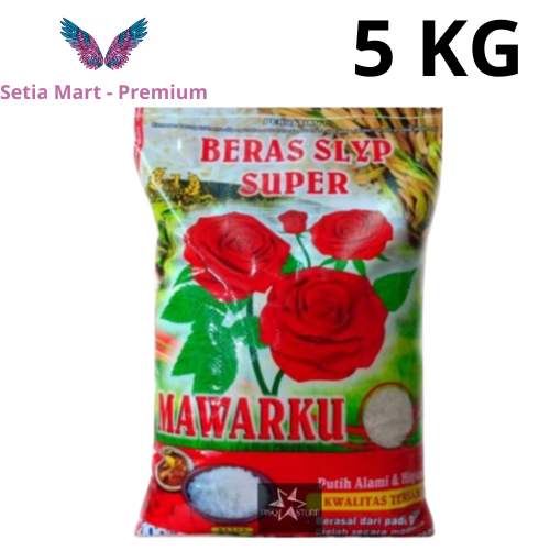 

5KG BERAS MAWARKU beras SLYP PULEN PUTIH WANGI