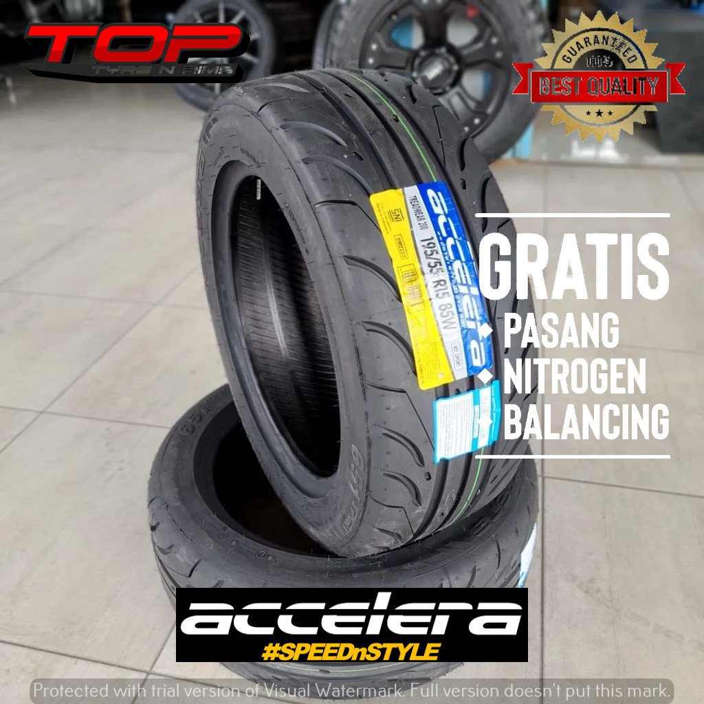Ban Mobil Semislick ACCELERA 651 SPORT TW200 195/55 RING15 II Ban Mobil 195 55 R15