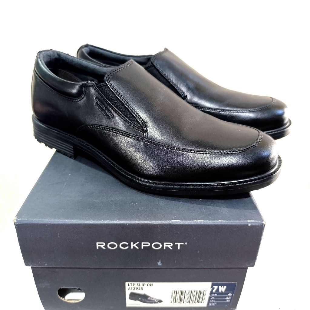 ROCKPORT 1.8JT - Slip On Business Shoes Sepatu Kerja Formal Preloved