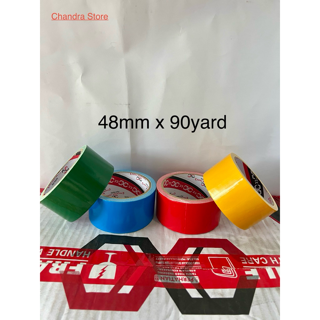 

Lakban Warna / Cloth Tape / 48mm x 90yard