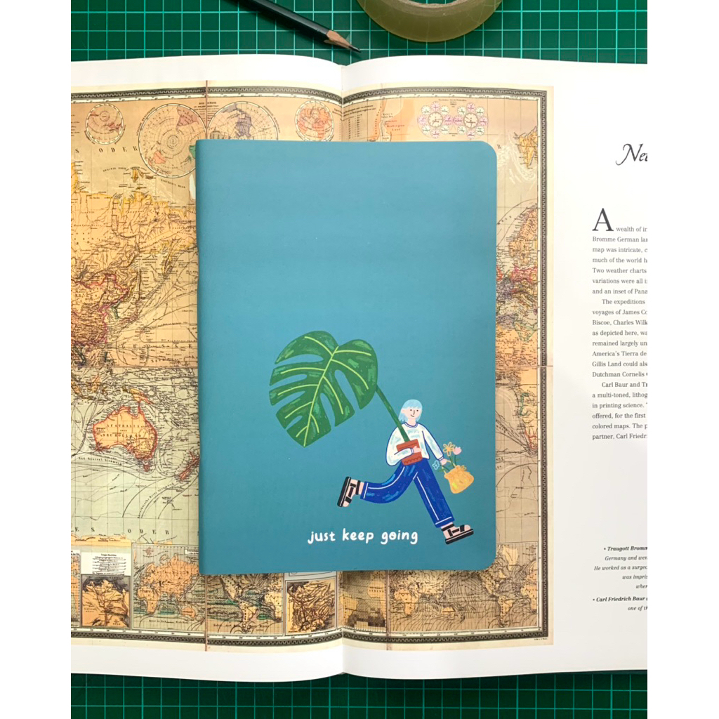 

A5 Blank Notebook - “Lilut” Collection | Eya & Lilut | Buku Catatan | Buku Tulis | Buku Polos | Sketchbook | Buku Gambar