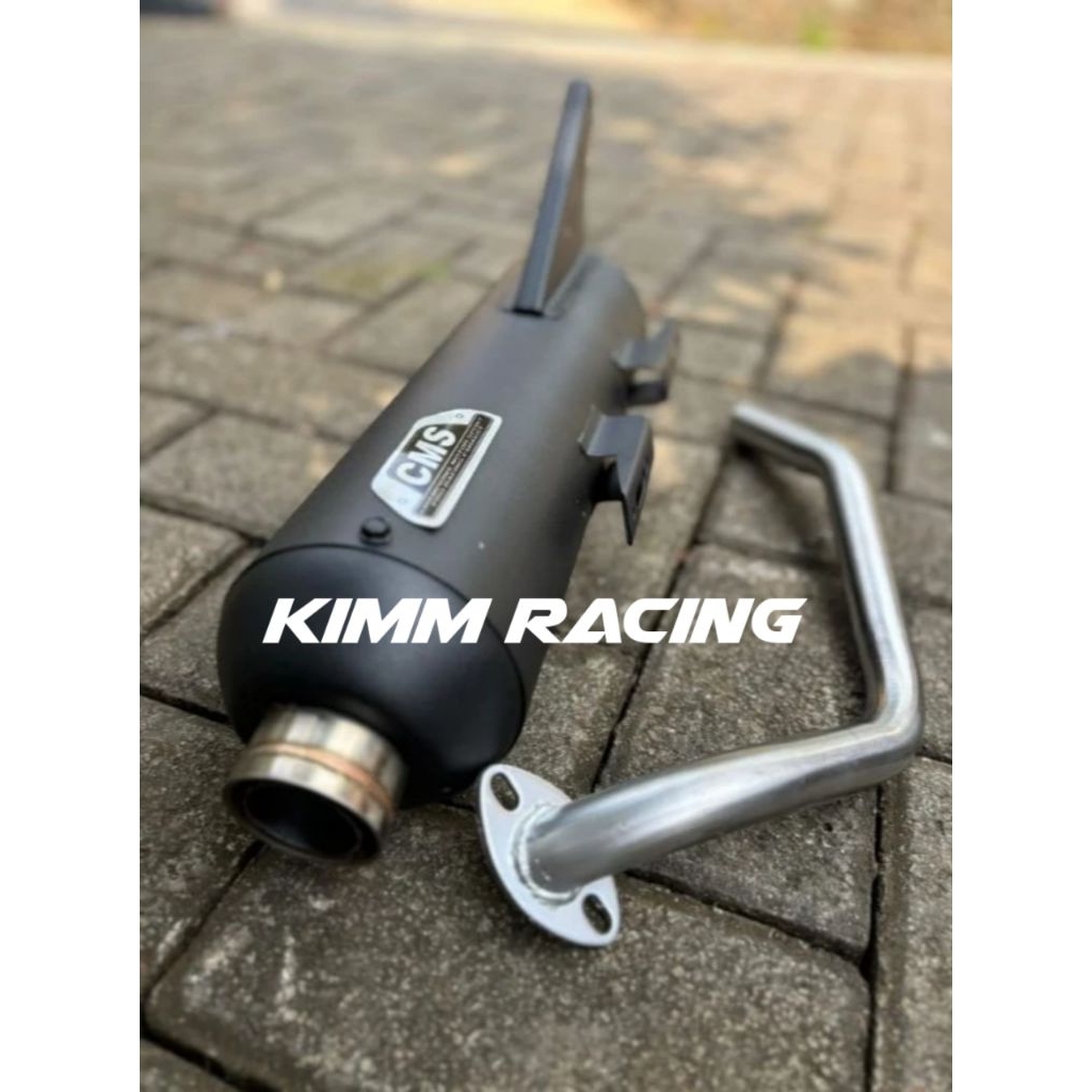 knalpot copy CMS moncong Shijiro ngebass adem all matic Mio,Beat,Vario, Scoopy,Pcx, Fazio,Freego