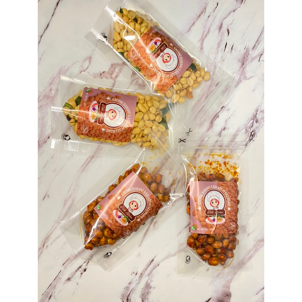 

Kacang bawang daun jeruk 80g/kacang bawang kemasan mini/kacang bawang gurih asin/makanan ringan