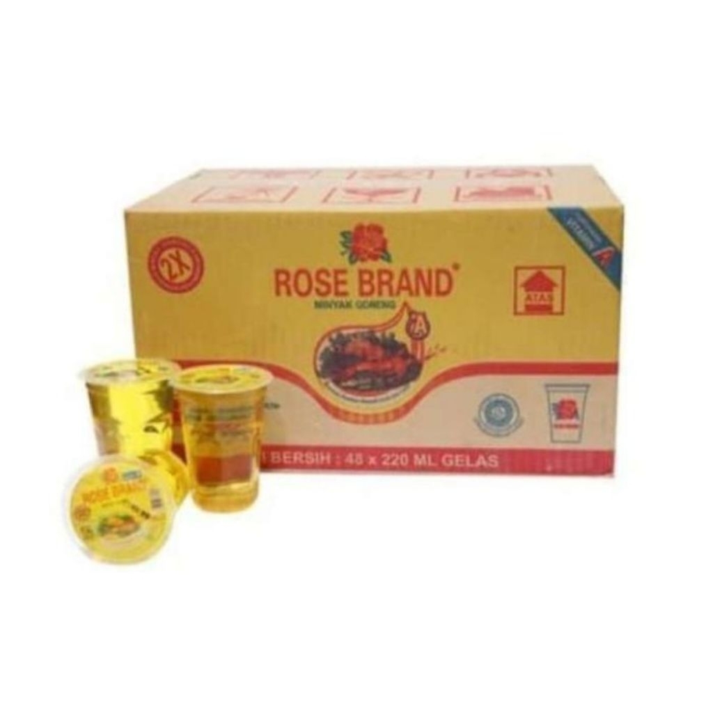 

Minyak Goreng Rose Brand Cup 48x220ml (Karton)