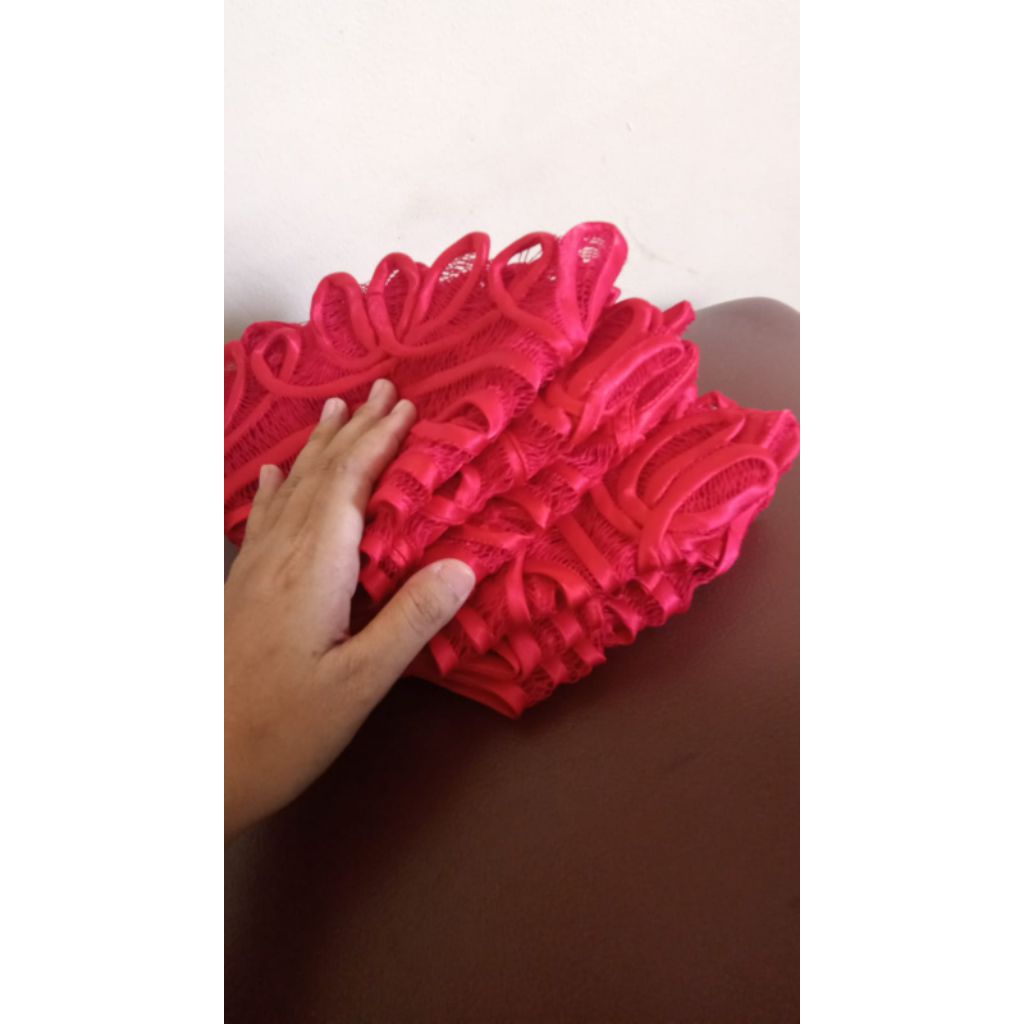 BB SULAM USUS LAMPUNG,ASESORIS BAJU ADAT LAMPUNG,BUNGA TERATAI,PENUTUP DADA