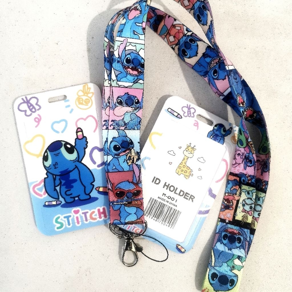 

Card Holder / Nametag motif Stitch (B) plus Lanyard