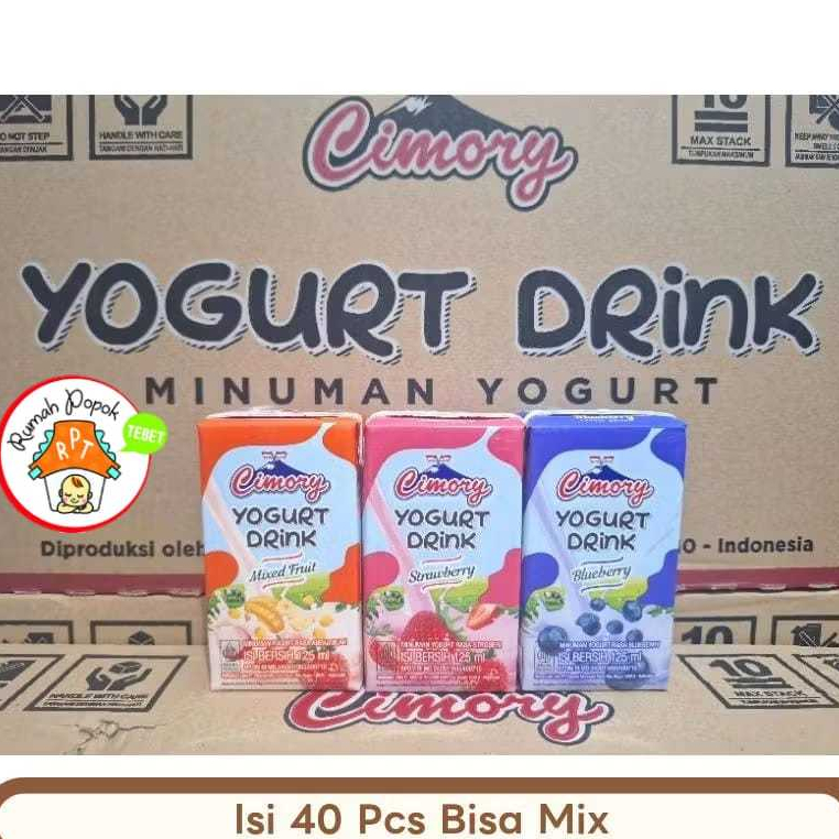 

Cimory Yoghurt 200ml Strawberry Blueberry Mixberry Per Dus isi 24pcs