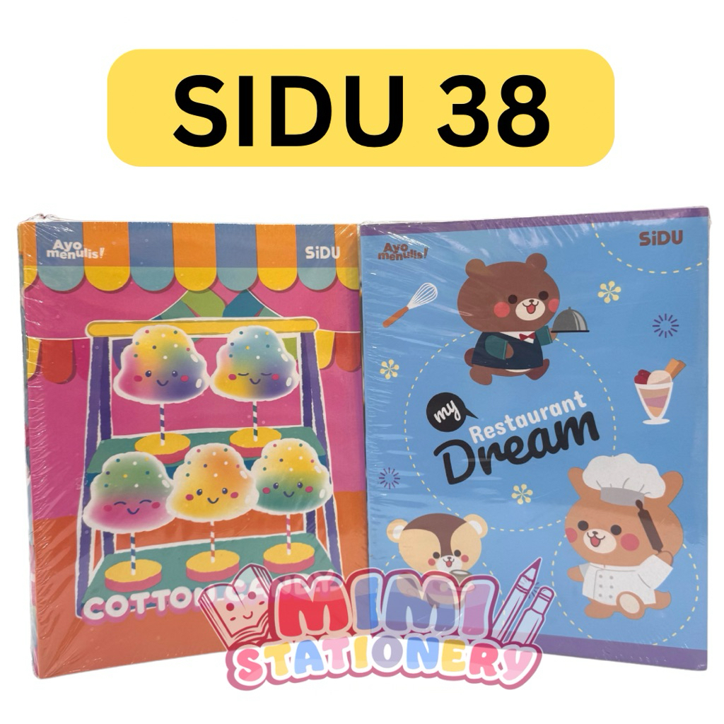 

Buku Tulis SIDU 38 tebal dan berkualitas