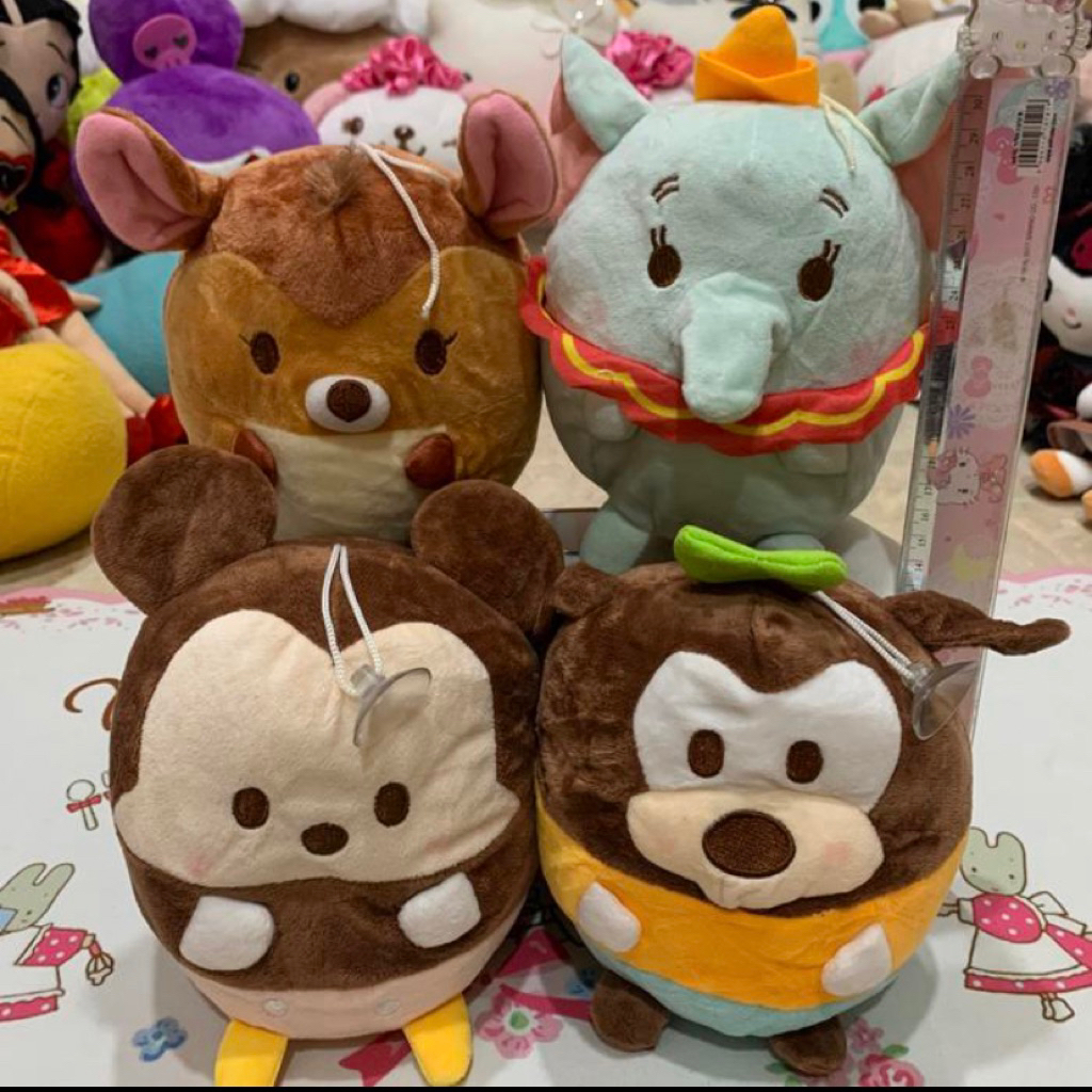 boneka disney ufufy mickey dumbo goofy deer (preloved)