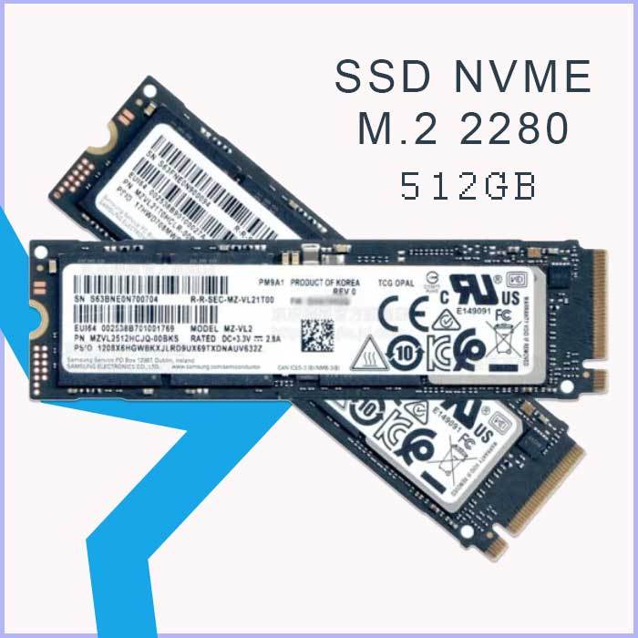SSD NVME M.2 2280 512GB & 256GB