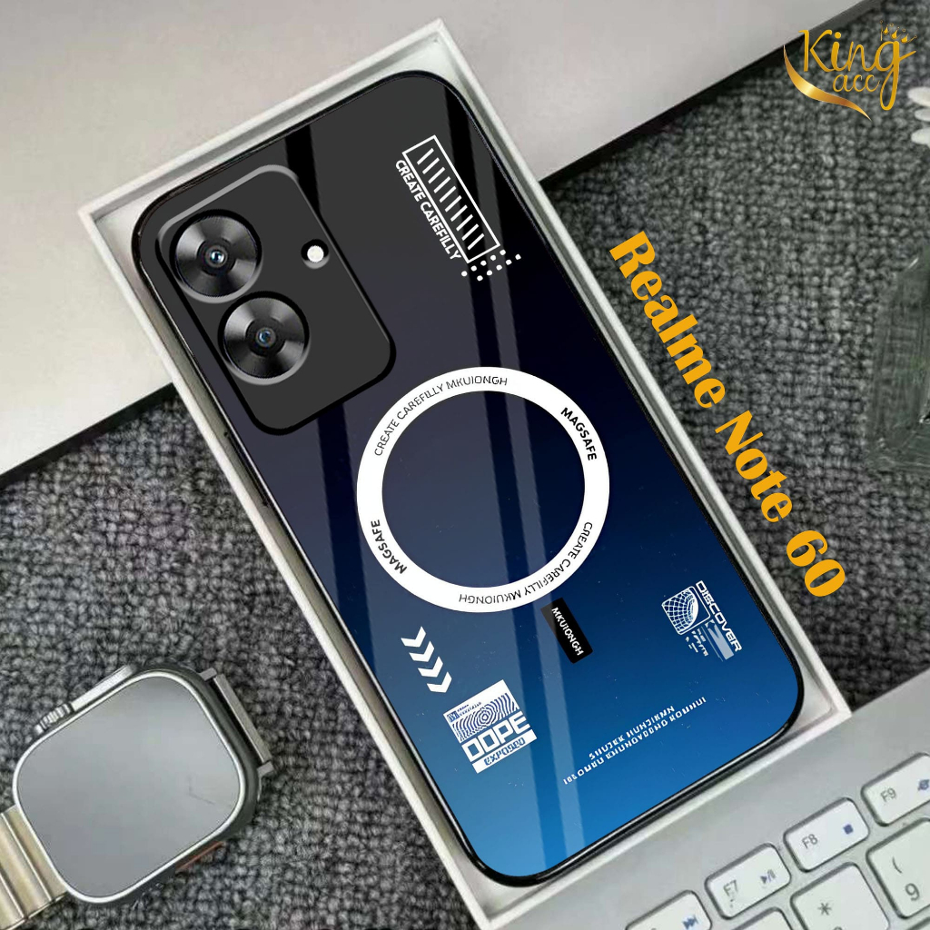 Case Hp Glass Kilau For REALME NOTE 60 - Casing Hp REALME NOTE 60 - K126