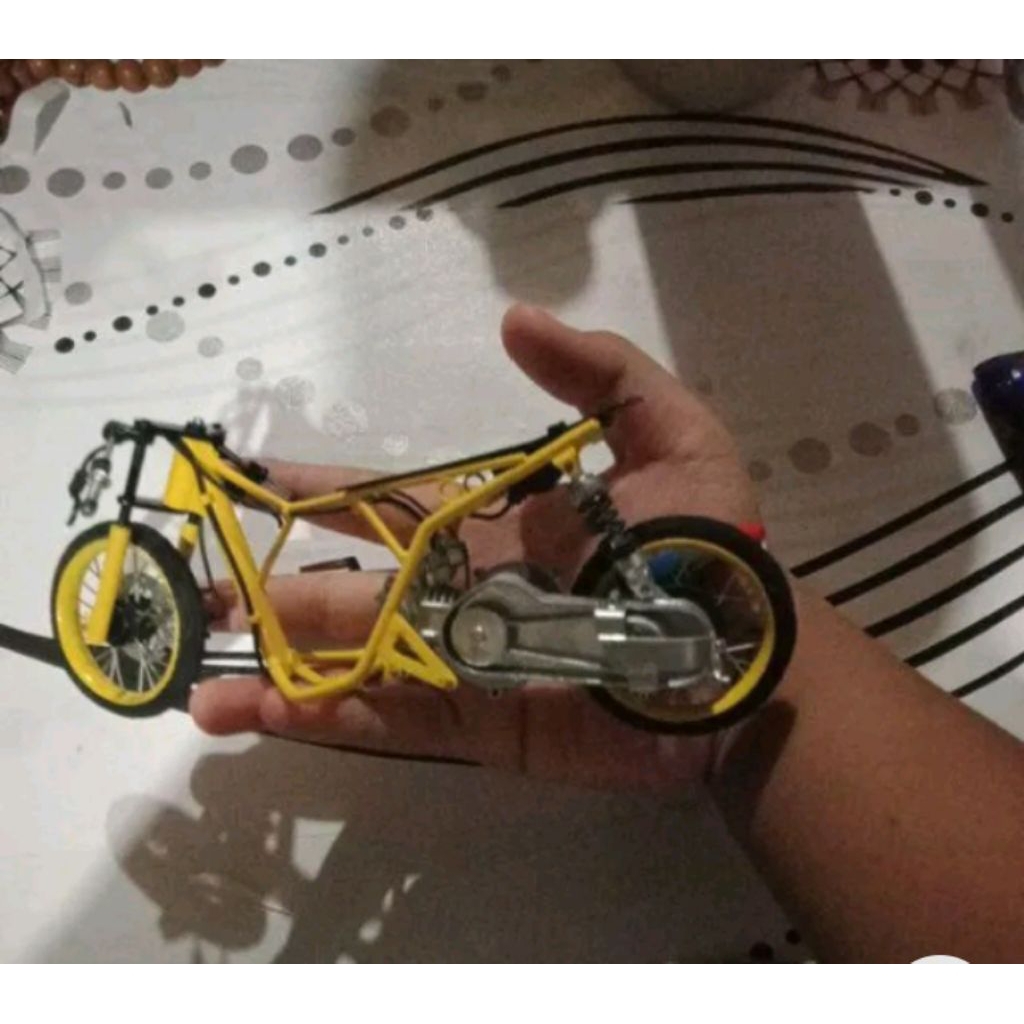 diecast miniatur motor drag limited edition Honda Vario techno 110