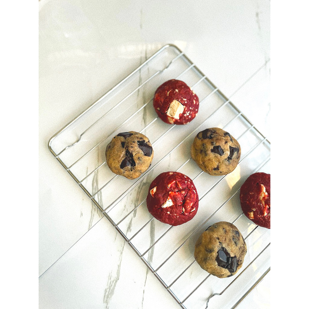 

Redvelvet cheese cookies