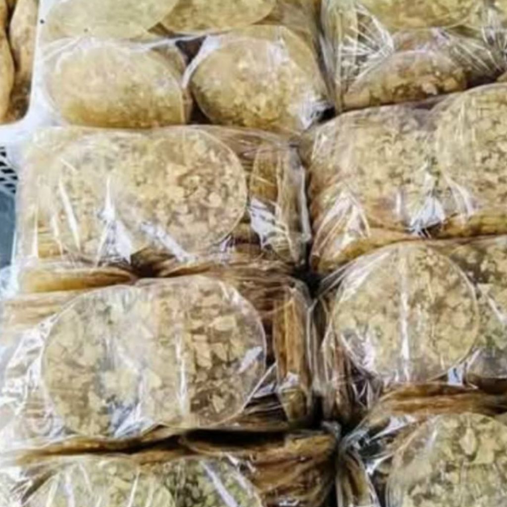 

produk iii krupuk emping melinjo/krutang krupuk tangkil oleh oleh khas Pandeglang Banten