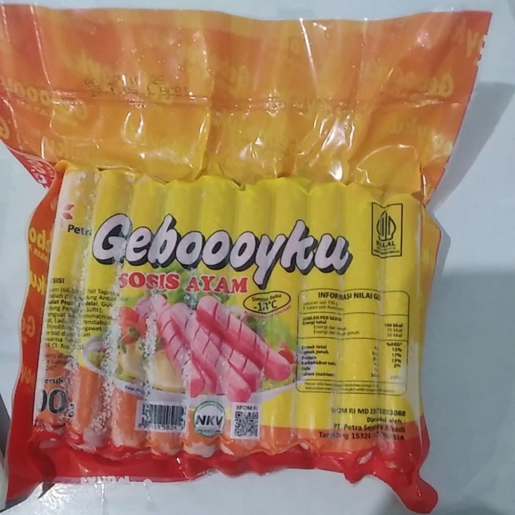 

Sosis Geboooyku merah 500g