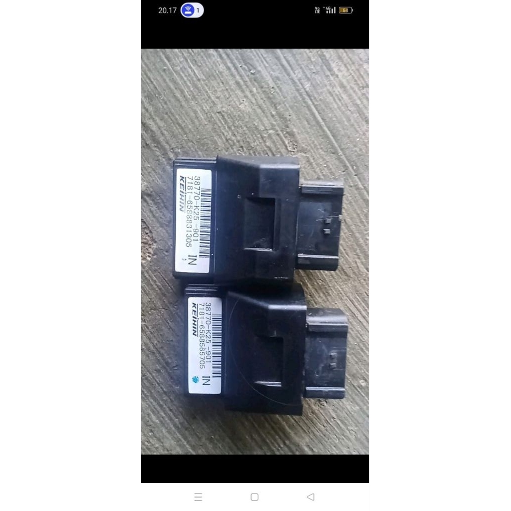 eccu ECM Honda beat fi fi kode K25 original copotan