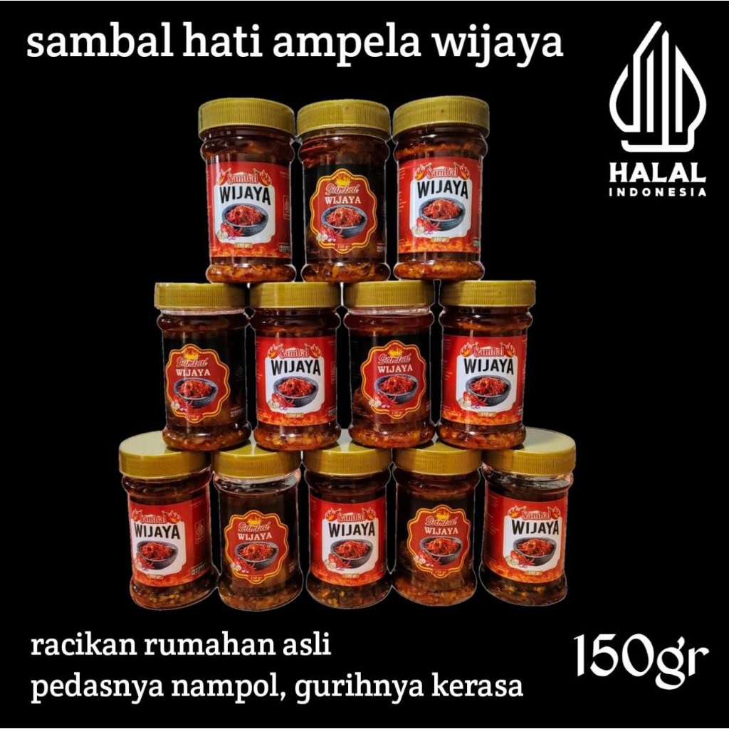 

Sambal Ati 150gr - Sambal Wijaya