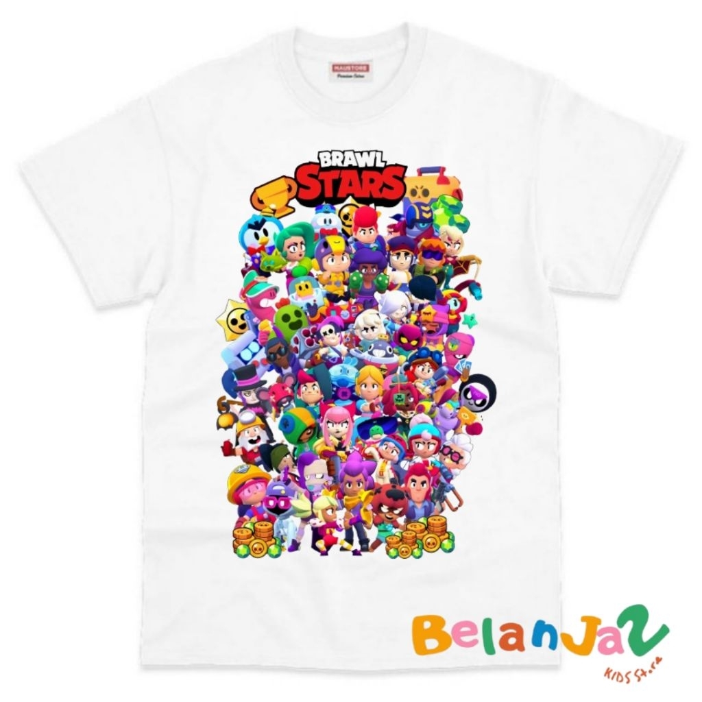 BAJU ANAK KAOS ANAK BRAWL STAR