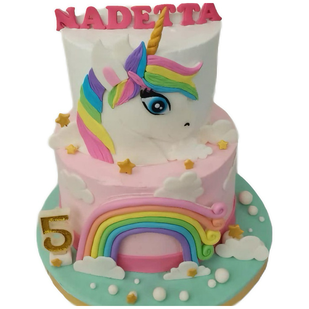 

Cake Unicorn 2 Tier