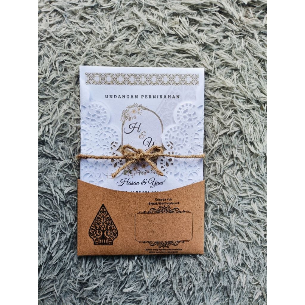 UNDANGAN PERNIKAHAN 1 LEMBAR | UNDANGAN WEDDING | UNDANGAN PERNIKAHAN MURAH