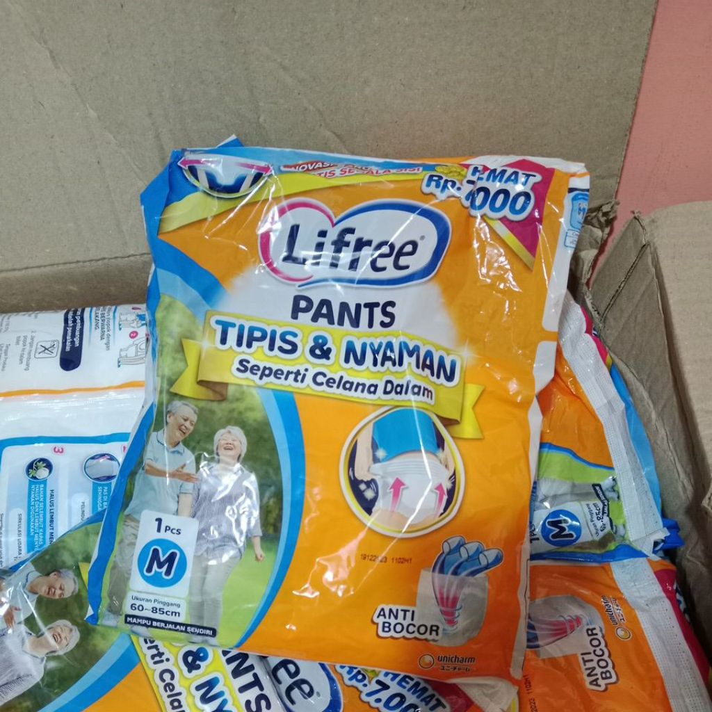 [ukuran M] lifree popok celana dewasa