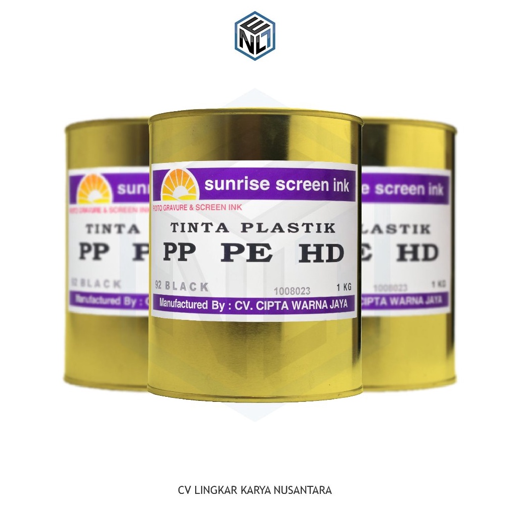 

KODE O22O Tinta Sablon Plastik PP PE HD Sunrise