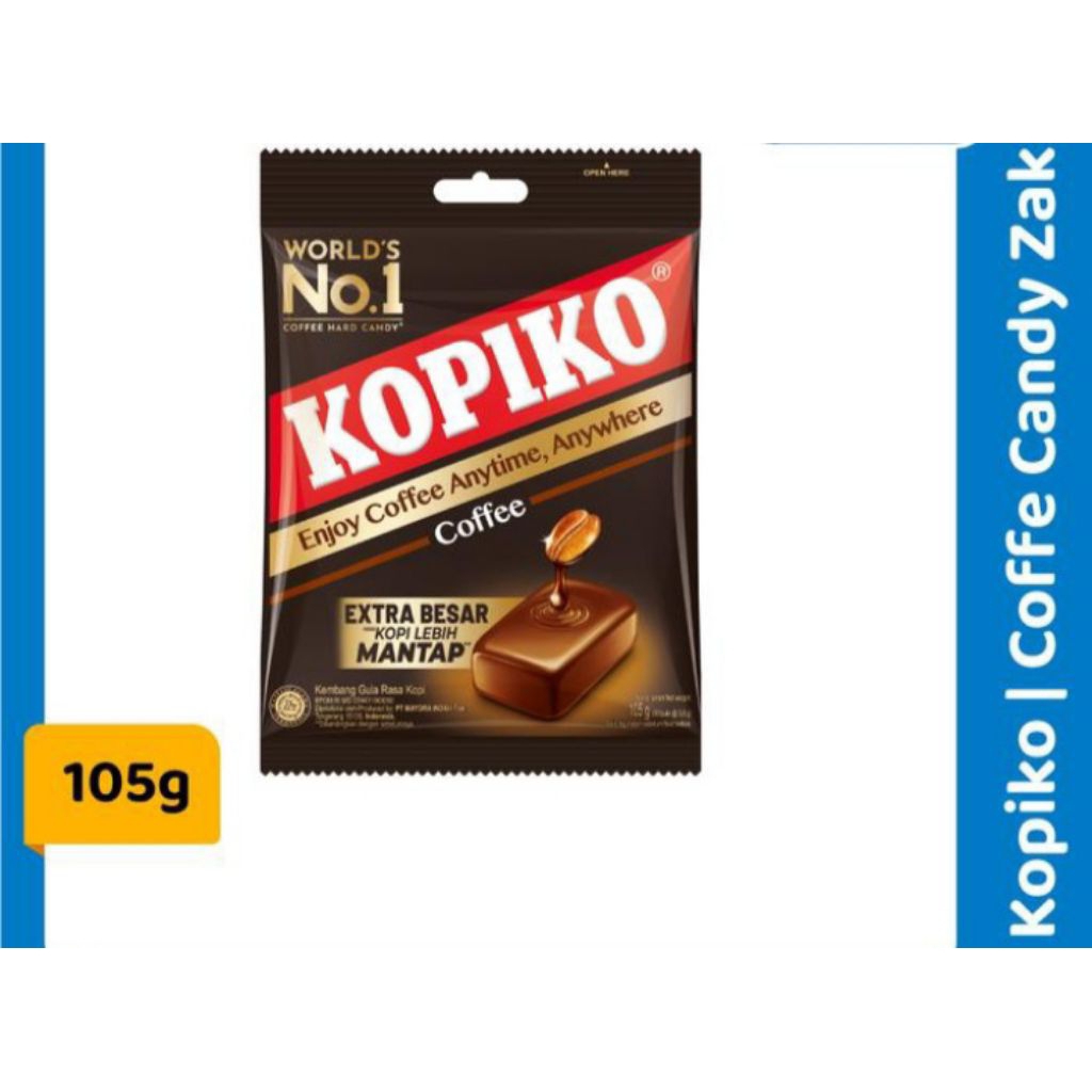 

permen Kopiko kopi candy zak 1 bungkus isi 30 butir