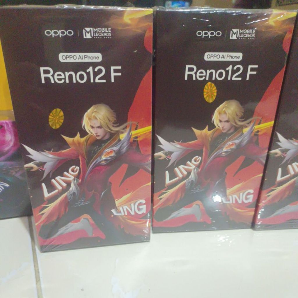 dus box hp oppo reno 12f mobile legends 100% original