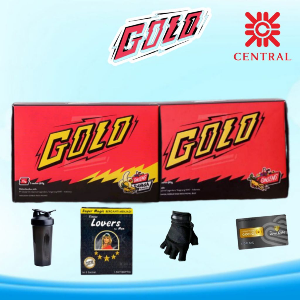 GOLO GINSENG 2 BOX GOLO GINSENG SUPLEMEN