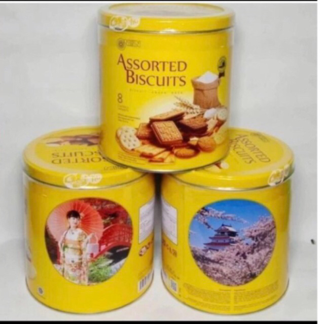 

NISSIN YELLOW BIS ASSORTED KALENG BULAT 650gr