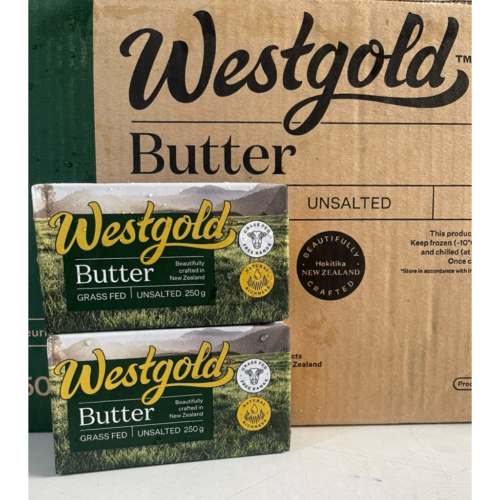 

Westgold butter unsalted 250gr New Zealand